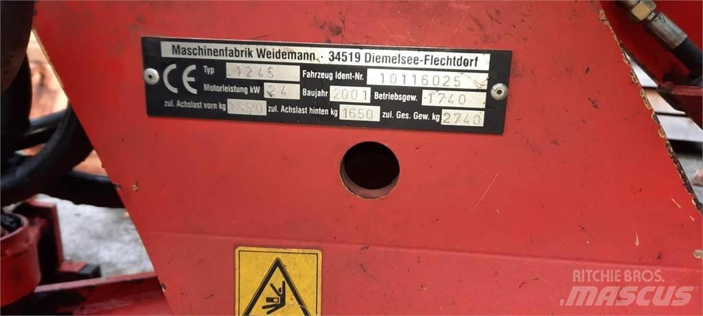 Weidemann 1245 Čelni nakladalci in kopači