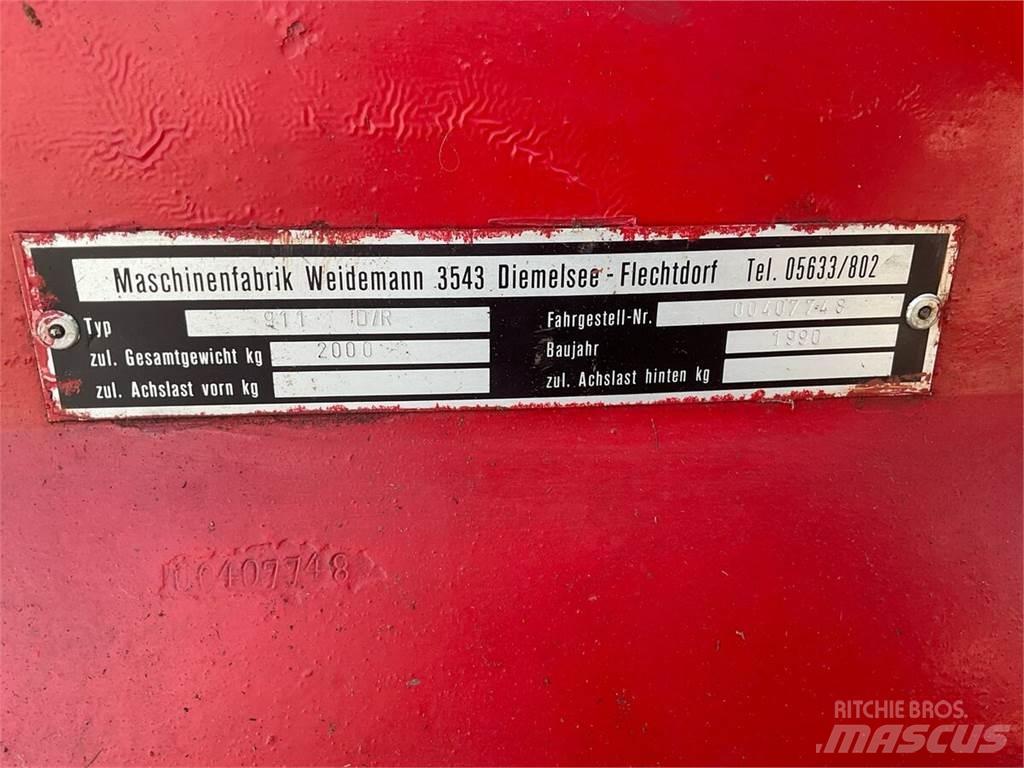 Weidemann 911D/R Čelni nakladalci in kopači