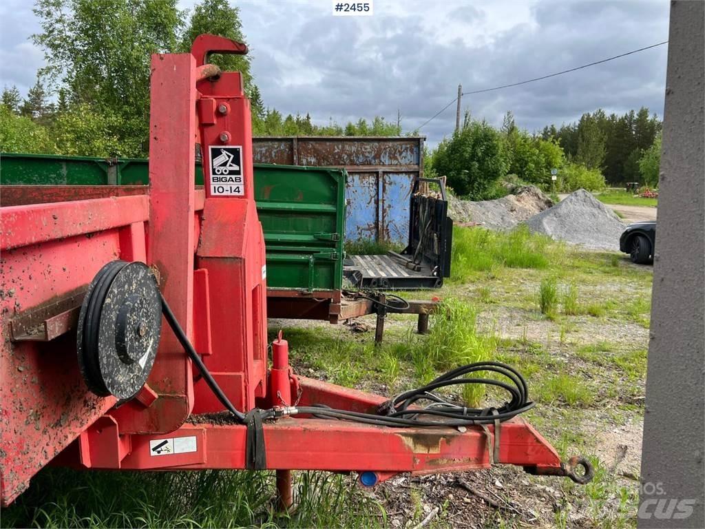 Bigab VV 10-14 Tandem Prikolice