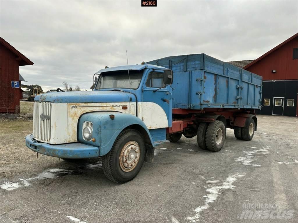 Scania L76 Tovornjaki s kesonom/platojem