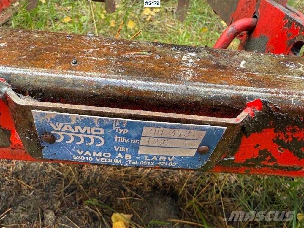 Vamo HH 4,3 Ostali priključki in naprave za pripravo tal