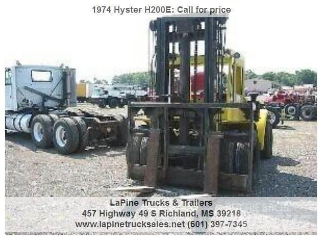 Hyster H200E Viličarji - drugo