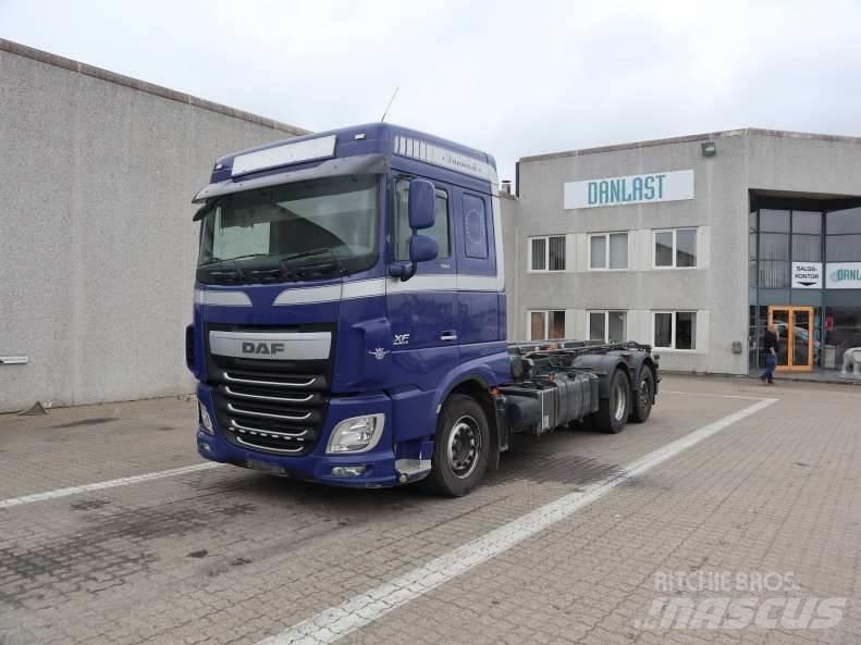 DAF XF 510 FAN EURO 6 Razstavljivi tovornjaki z žičnimi dvigali