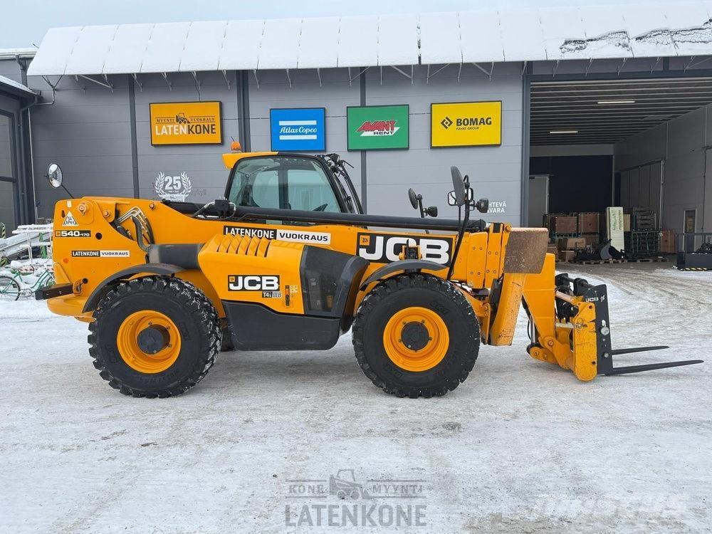 JCB 540-170 kurottaja Teleskopski viličarji