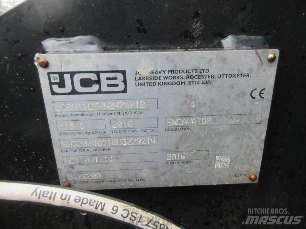 JCB Hydradig HD110W Amfibijski bagri