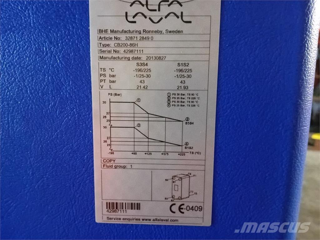 Alfa Laval CB200-86H Gradbeništvo - drugo