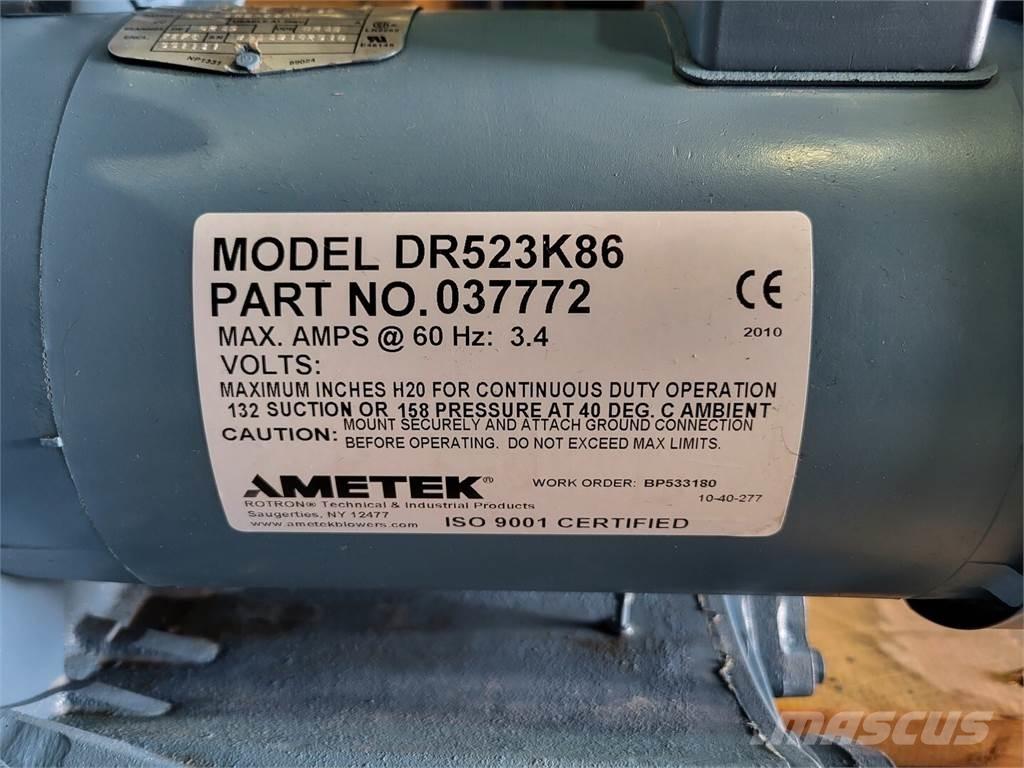  AMETEK DR523K86 Drugi deli