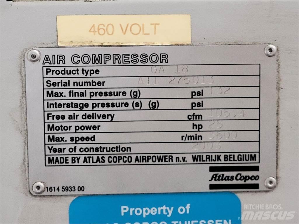 Atlas Copco GA18 Kompresorji