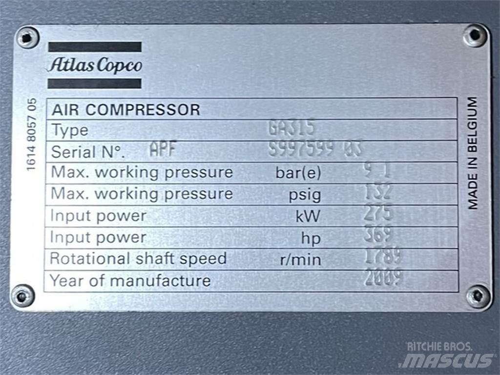 Atlas Copco GA315 Kompresorji