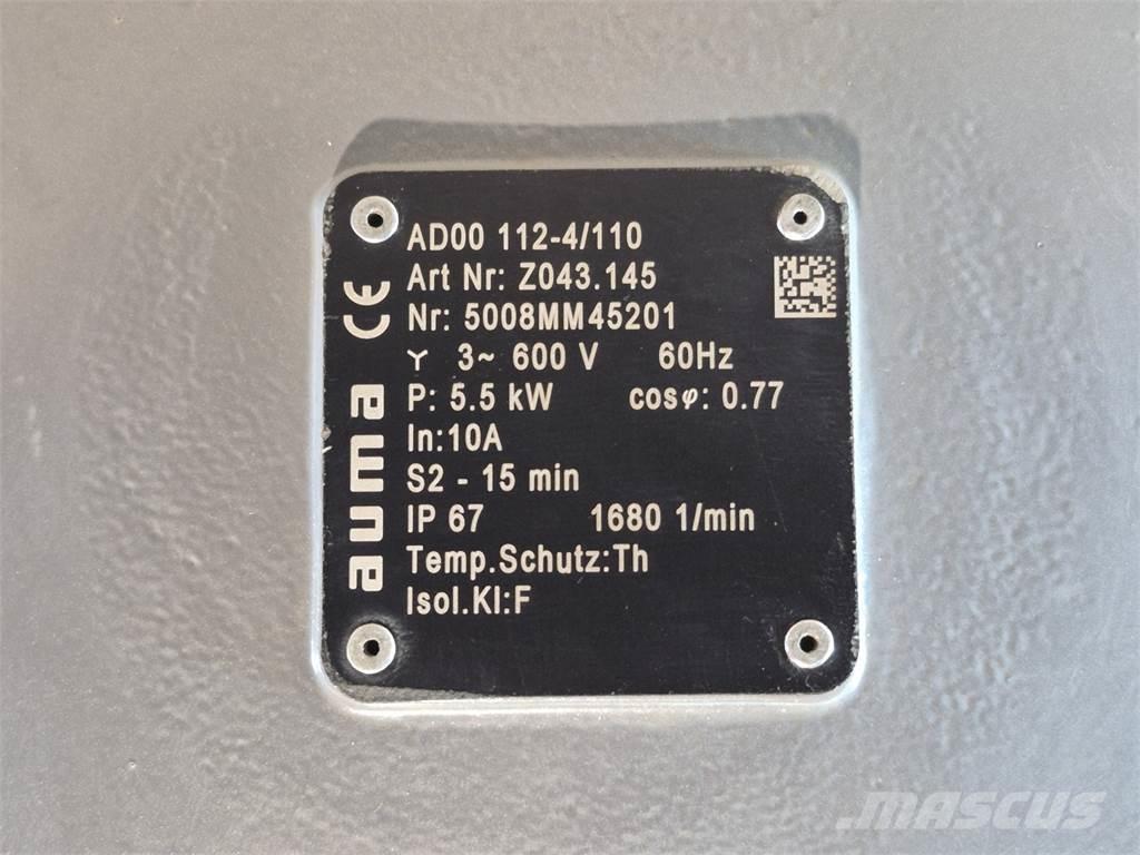  AUMA AD00 112-4/110 Gradbeništvo - drugo