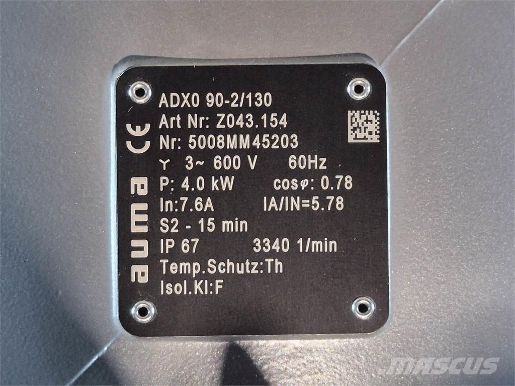  AUMA ADX0 90-2/130 Gradbeništvo - drugo