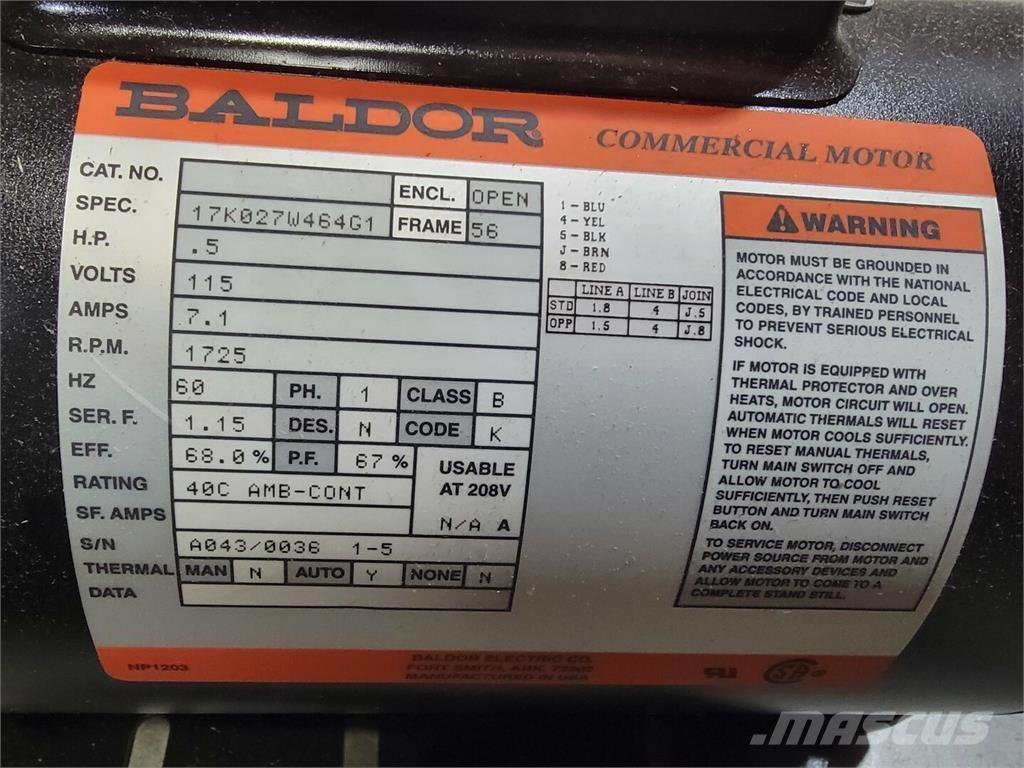 Baldor 17K027W464G1 Industrijski motorji