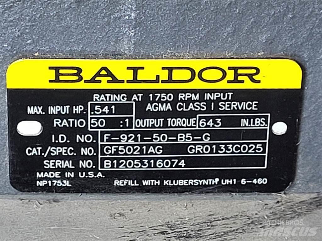Baldor GF5021AG Drugo