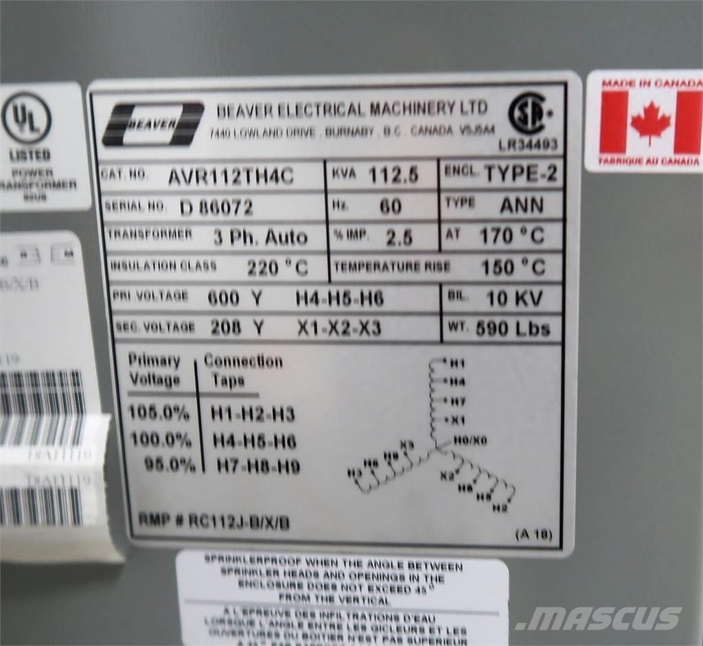  BEAVER AVR112TH4C Gradbeništvo - drugo