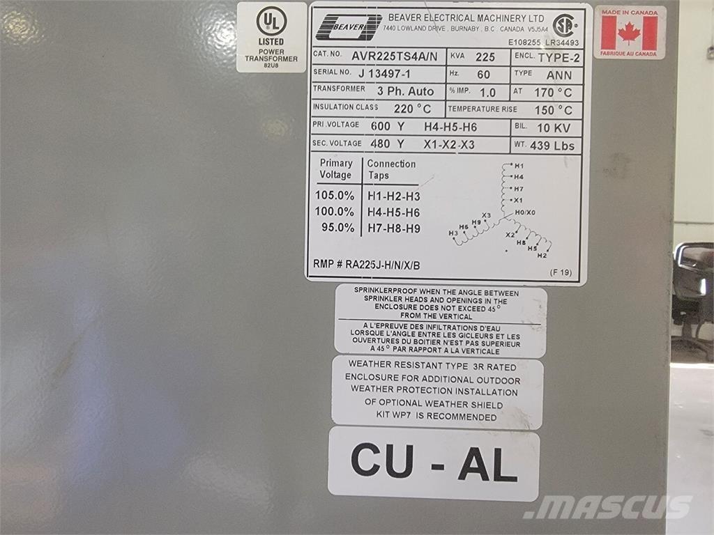  BEAVER AVR225TS4A/N Gradbeništvo - drugo