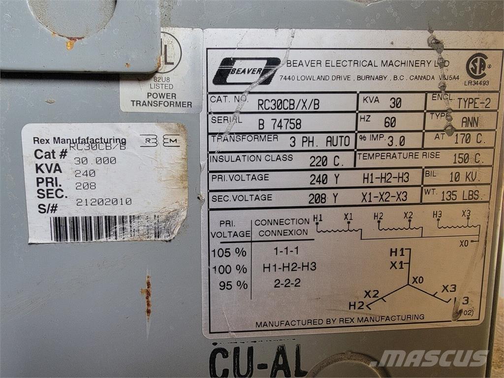 BEAVER RC30CB/X/B Gradbeništvo - drugo