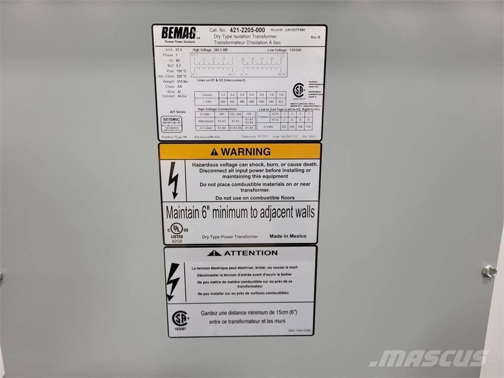  BEMAG UA1037P480 Gradbeništvo - drugo