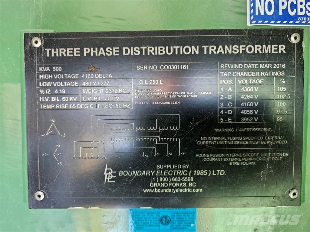  BOUNDARY ELECTRIC Gradbeništvo - drugo