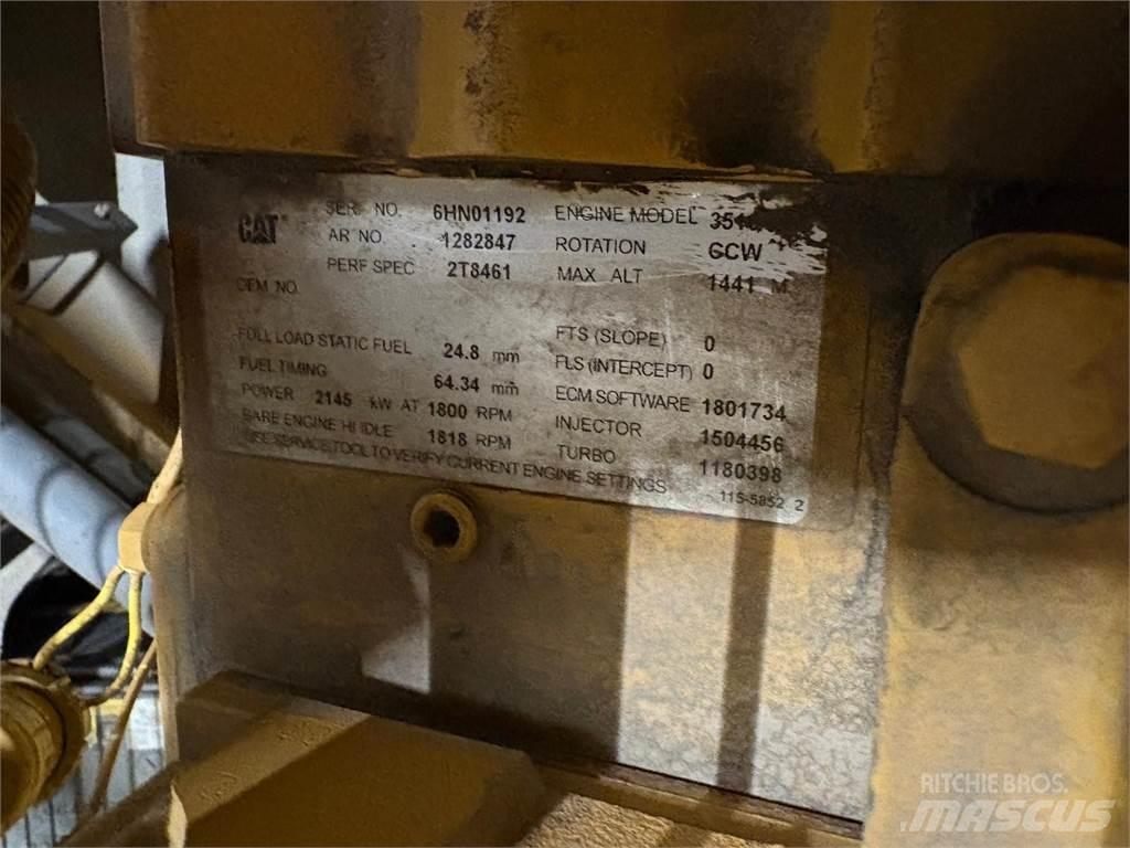 CAT 3516B Dizelski agregati