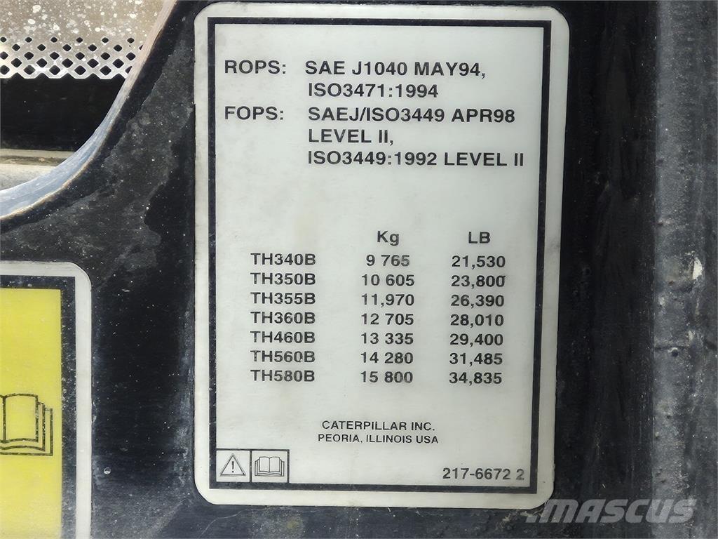 CAT TH560B Kmetijski teleskopski nakladalci