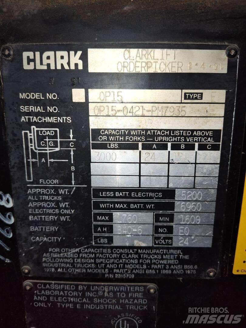 Clark OP-15 Gradbeništvo - drugo