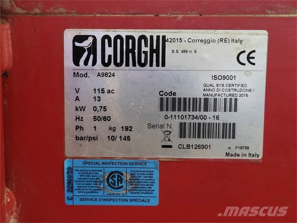 Corghi A9824 Gume, kolesa in platišča