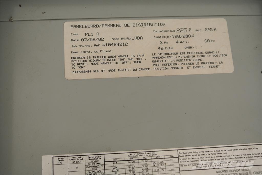  CUTLER-HAMMER PL1 A Gradbeništvo - drugo
