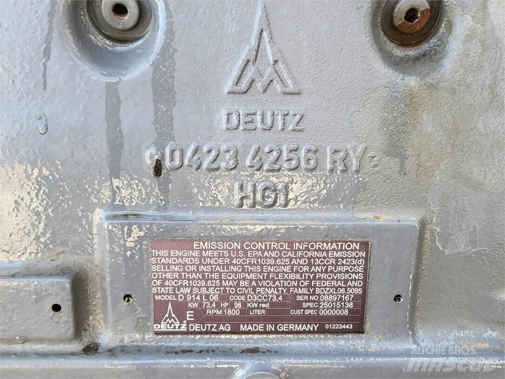 Deutz D914L06 Dizelski agregati