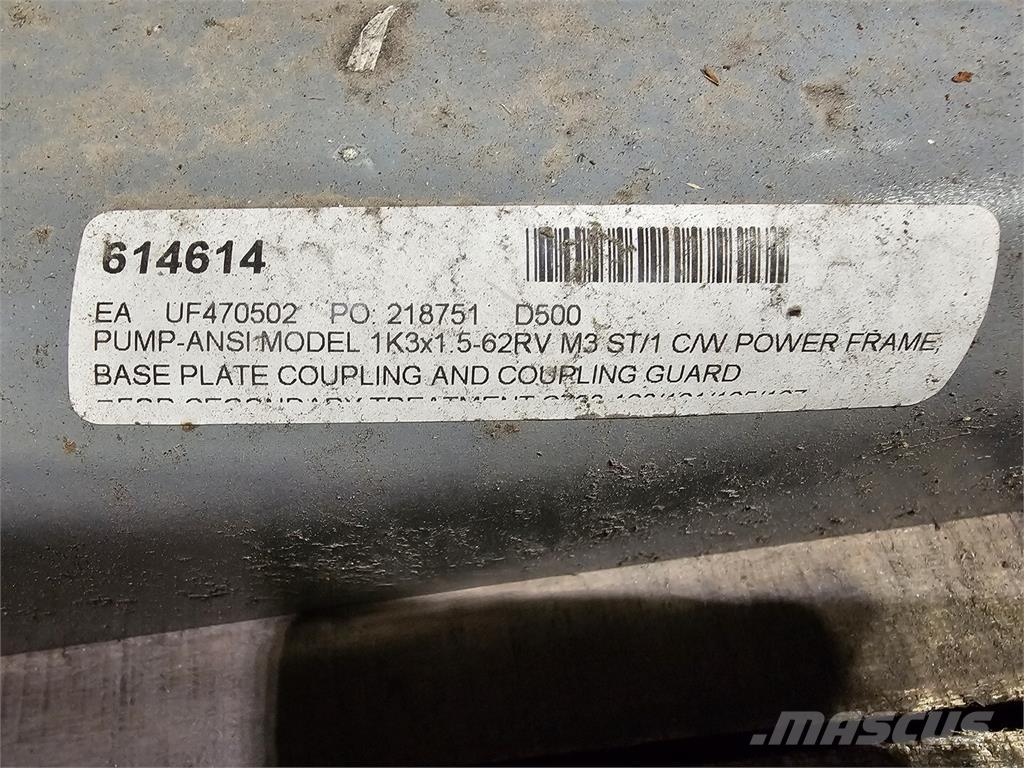  FLOWSERVE MK3 STD Vodne črpalke