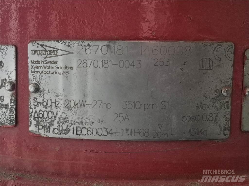 Flygt 2670.181-0043 Vodne črpalke