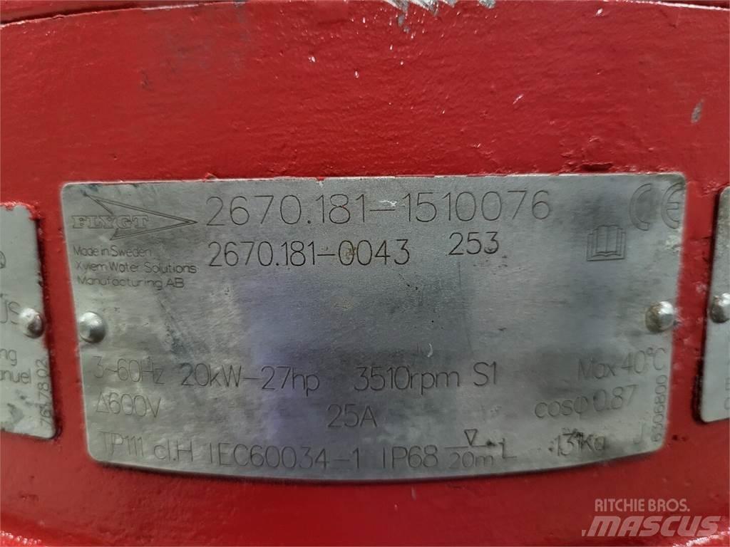 Flygt 2670.181-0043 Vodne črpalke