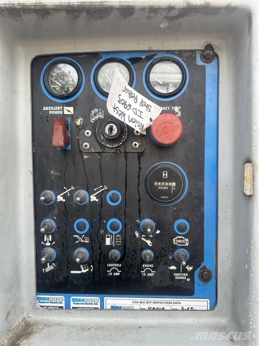 Genie S-60 4wd Zglobne dvižne ploščadi