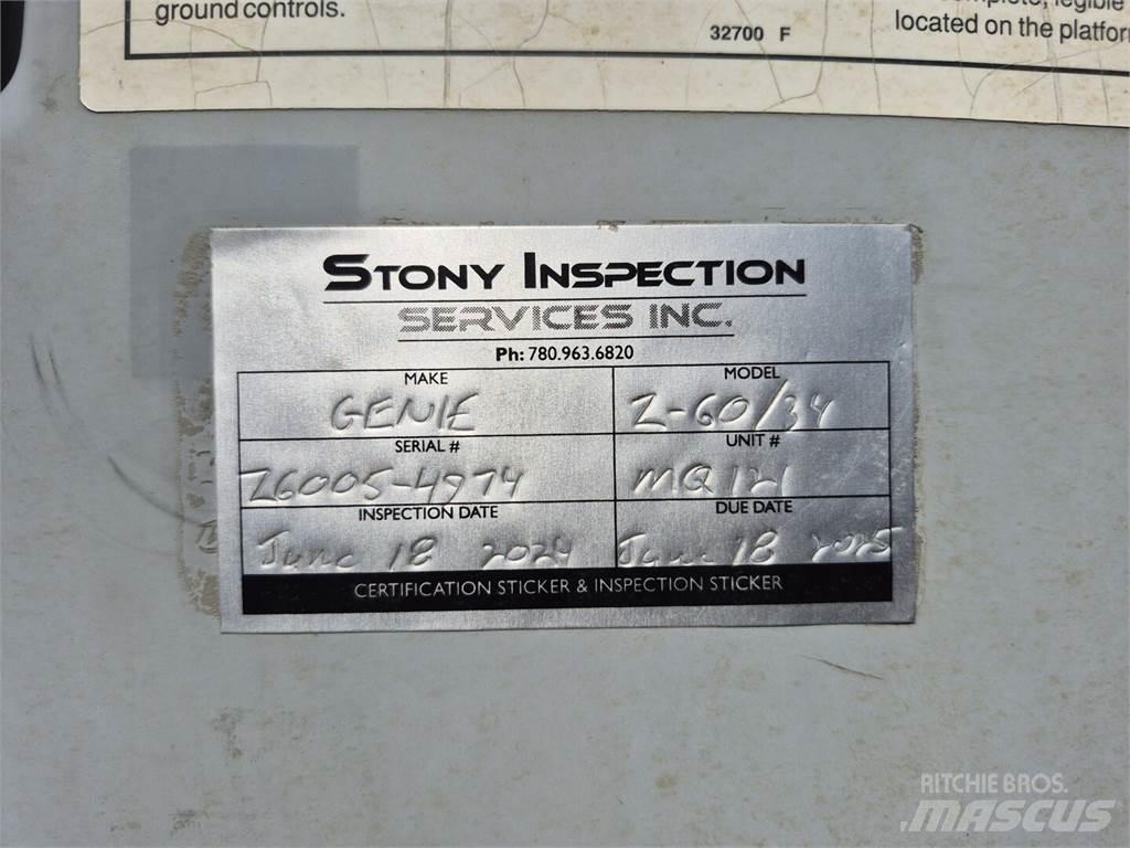 Genie Z-60/34 Zglobne dvižne ploščadi