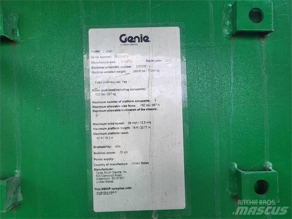 Genie Z-80/60 Zglobne dvižne ploščadi