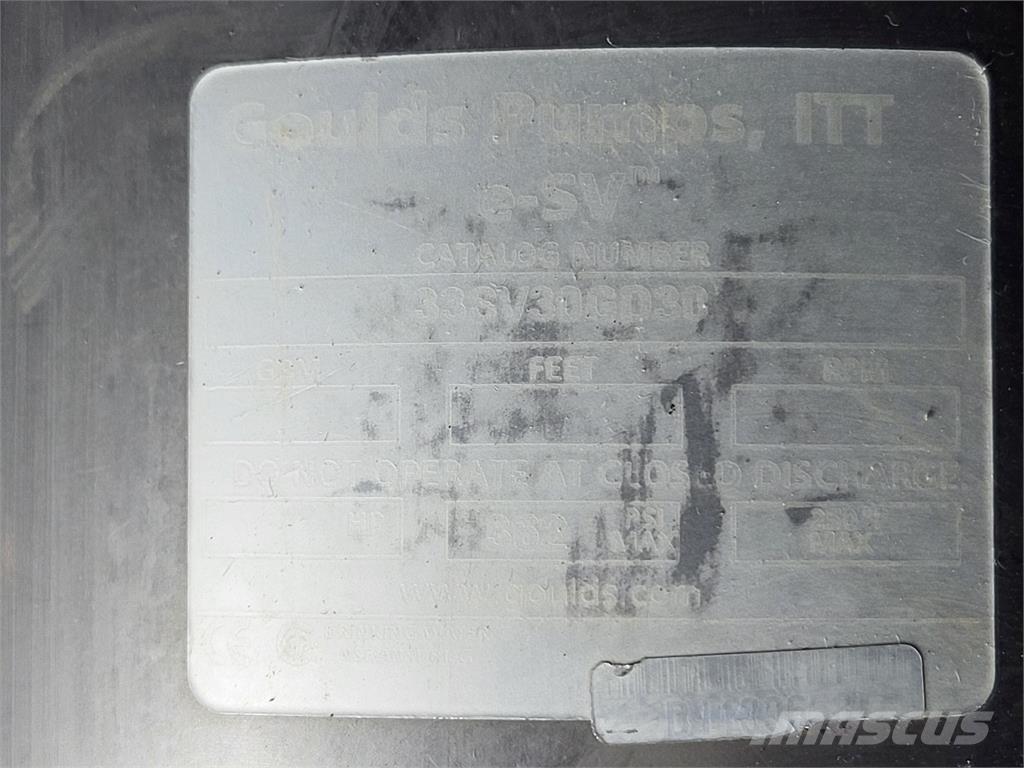  GOULDS 33SV30GD30 Vodne črpalke