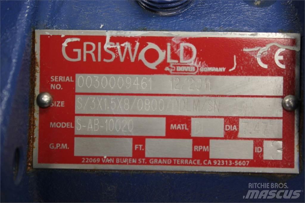  GRISWOLD S-AB-10020 Vodne črpalke
