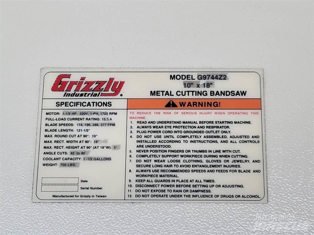 Grizzly G9744Z2 Drugo