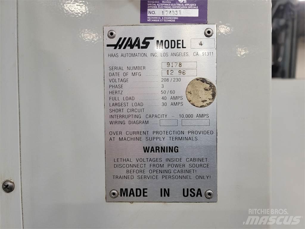Haas VF-4 Gradbeništvo - drugo