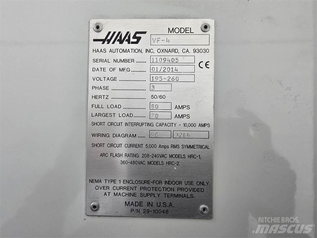 Haas VF-4 Gradbeništvo - drugo