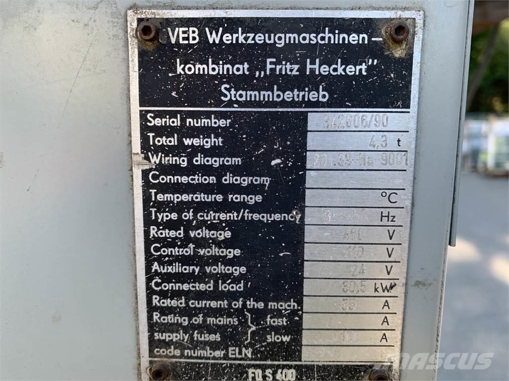  HECKERT FQS 400 Gradbeništvo - drugo