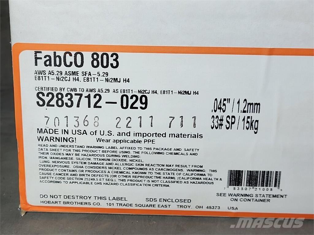 Hobart S283712-029 Varilni instrumenti