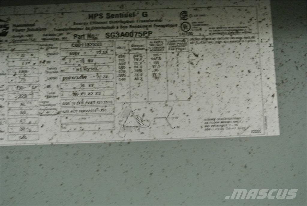  HPS SG3A0075PP Gradbeništvo - drugo