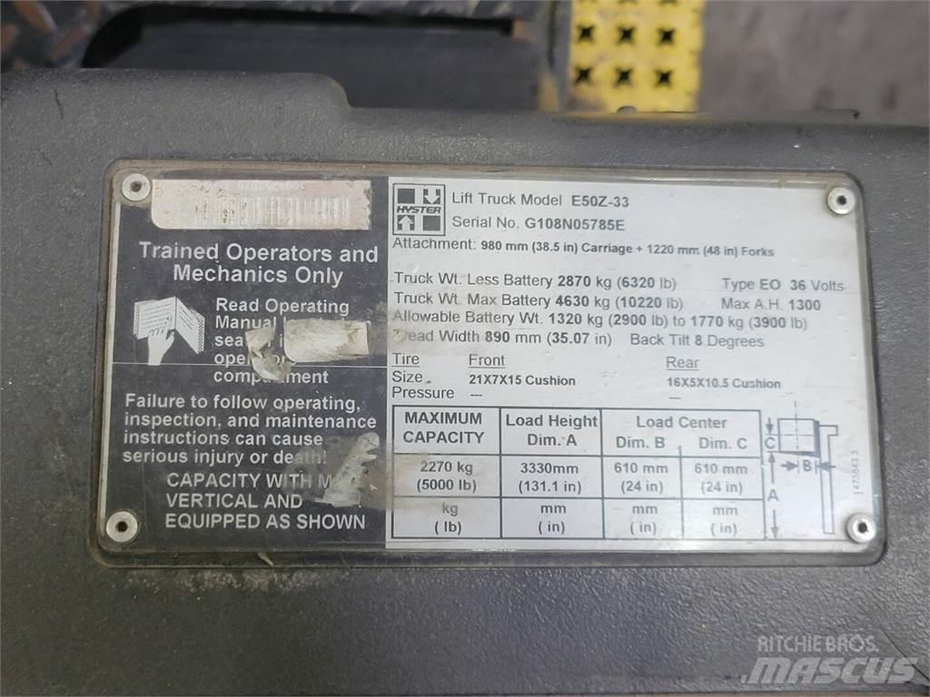 Hyster E50Z-33 Gradbeništvo - drugo