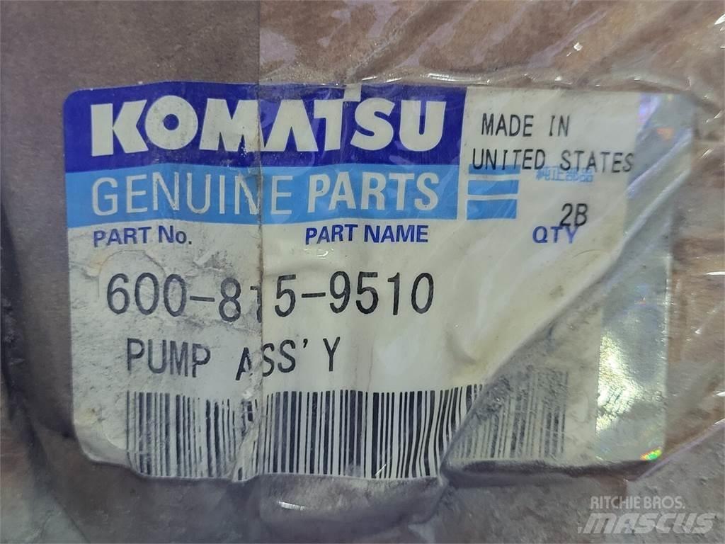 Komatsu 600-815-9510 Vodne črpalke