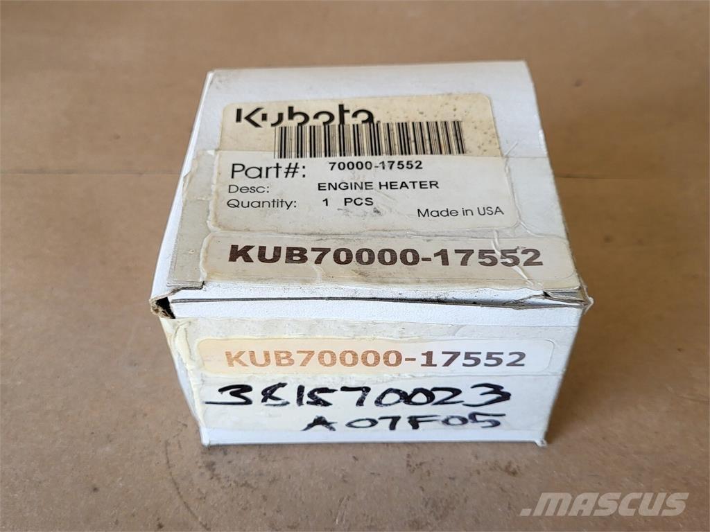 Kubota 70000-17552 Motorji