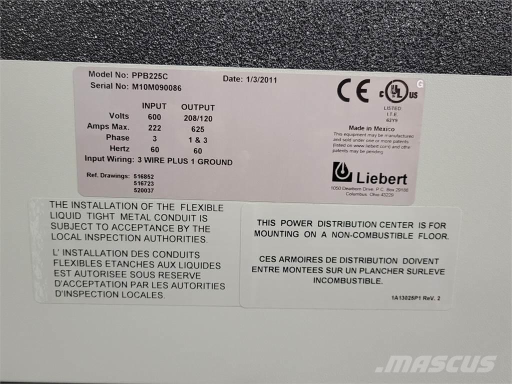  LIEBERT PPB225C Gradbeništvo - drugo