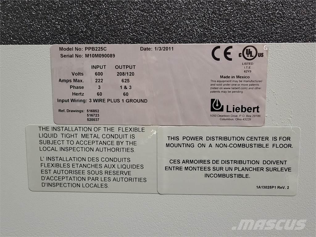  LIEBERT PPB225C Gradbeništvo - drugo