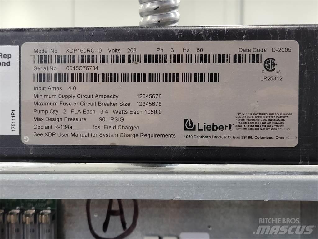  LIEBERT XDP160RC-0 Ogrevalna in odtajevalna oprema