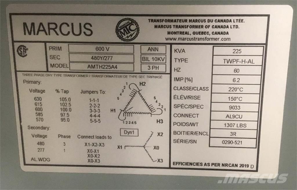  MARCUS AMTH225A4 Gradbeništvo - drugo