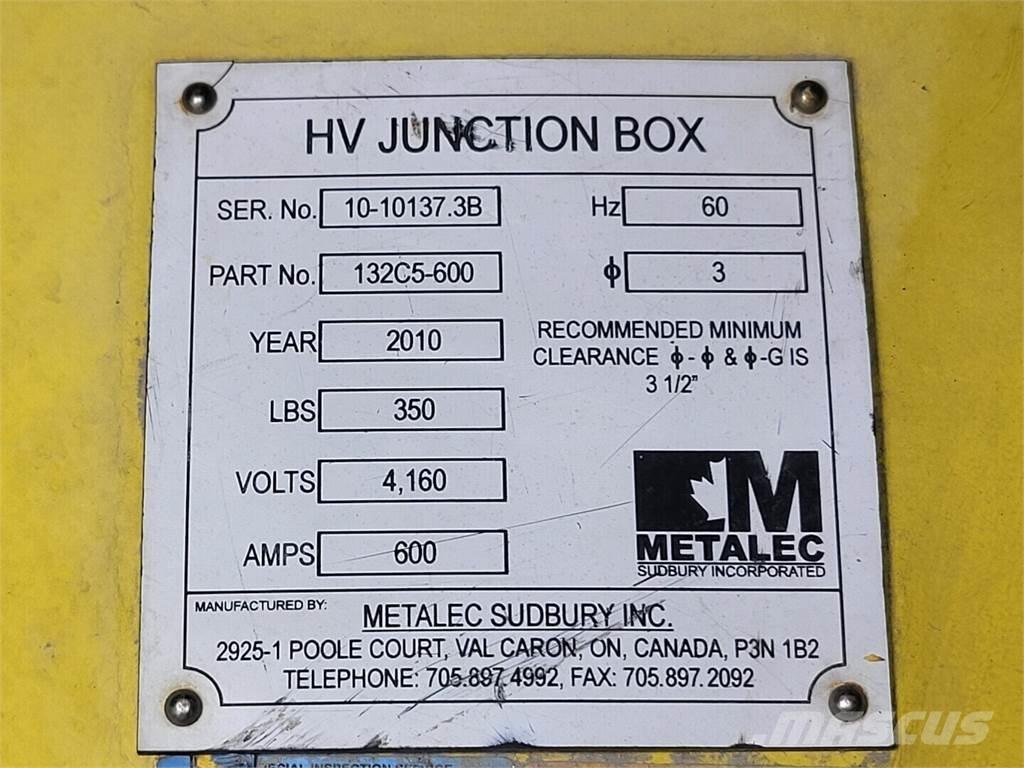  METALEC 132C5-600 Gradbeništvo - drugo